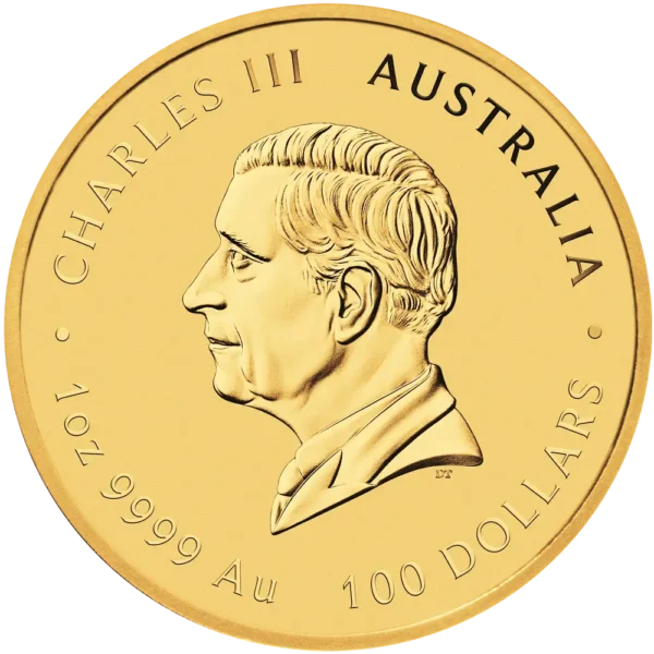 2026 Australia 1 oz Gull Lunar S3 Year of the Horse BU M/Kapsel "Forhåndssalg" - Bilde 2