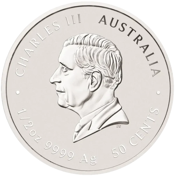 2026 Australia 1/2 oz Sølv Lunar S3 Year of the Horse BU M/Kapsel "Forhåndssalg" - Bilde 2