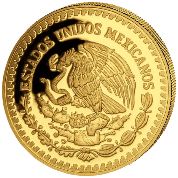 2024 Mexico 1,9 oz Gull 5 Coin Gold Libertad Proof Sett M/Etui & COA - Bilde 8