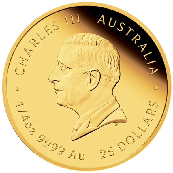 2026 Australia 1/4 oz Gull Lunar S3 Year of the Horse Proof M/Etui & COA "Forhåndssalg" - Bilde 2