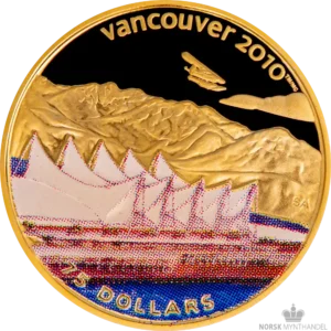 2008 Canada 7 Gram Gull OL Vancouver - Home of the Olympic Proof M/Kapsel