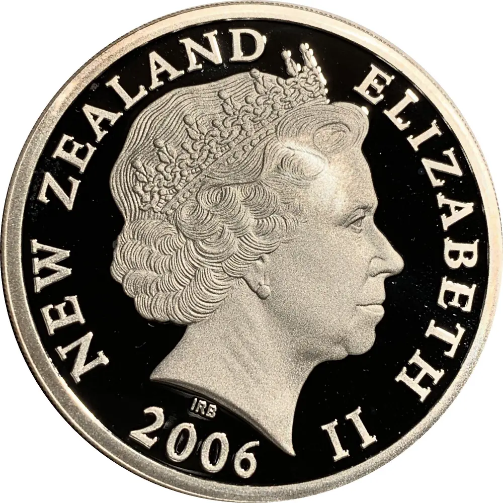 2006 New Zealand 29,05 gram Sølv Proof Anmerkning M/Fab12 kapsel - Bilde 2