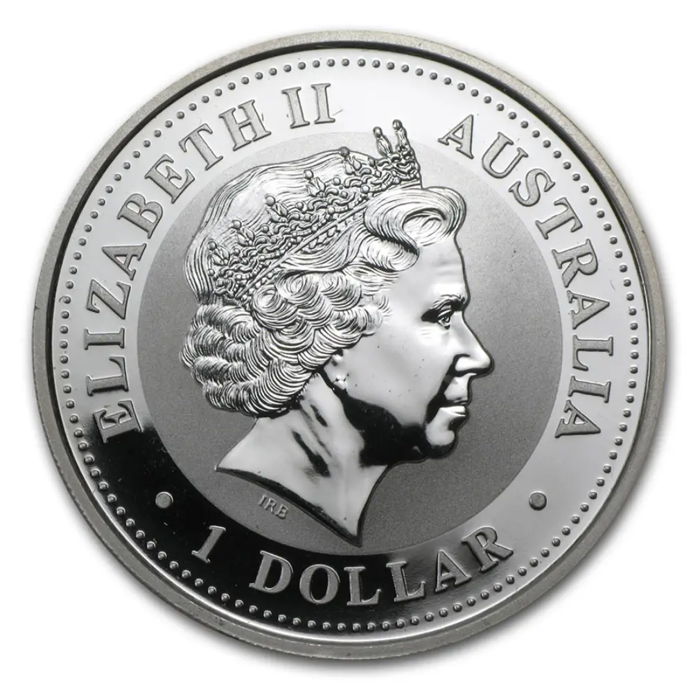 2006 Australia 1 oz Sølv Kookaburra BU M/Fab12 kapsel "Rim Toning" - Bilde 2