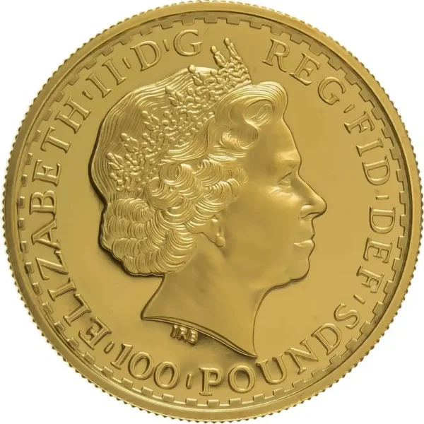 2007 Storbritannia 1 oz Gull Britannia Proof Anmerkning M/Air-tite kapsel - Bilde 2