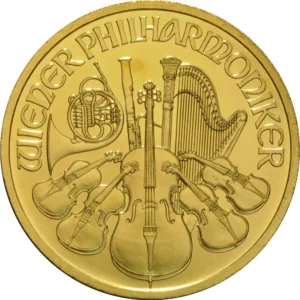 2009 Østerrike 1 oz Gull Philharmonic Anmerkning M/Air-tite kapsel