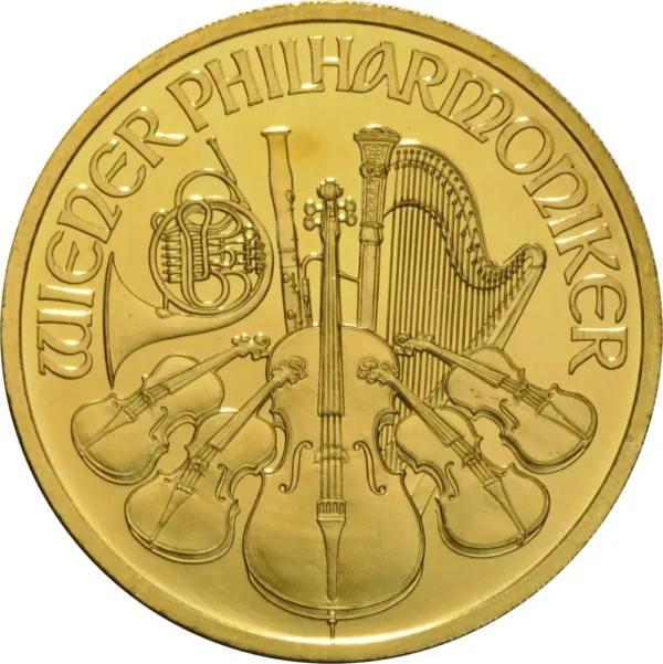 2009 Østerrike 1 oz Gull Philharmonic Anmerkning M/Air-tite kapsel