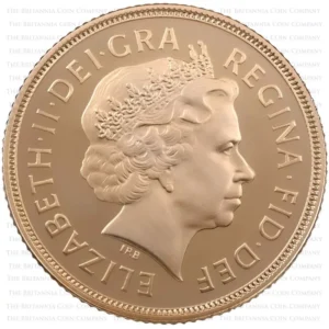 2010 Storbritannia 0.2354 oz Gull Sovereign Proof