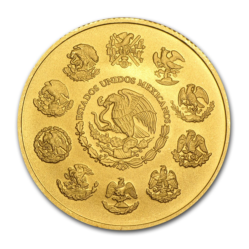 2011 Mexico 1 oz Gullmynt Libertad Anmerkning M/Kapsel - Bilde 2