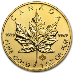 2013 Canada 1 oz Gull Maple Leaf Anmerkning M/Air-tite kapsel