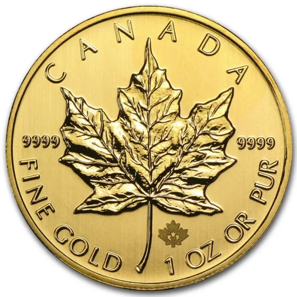 2013 Canada 1 oz Gull Maple Leaf Anmerkning M/Air-tite kapsel