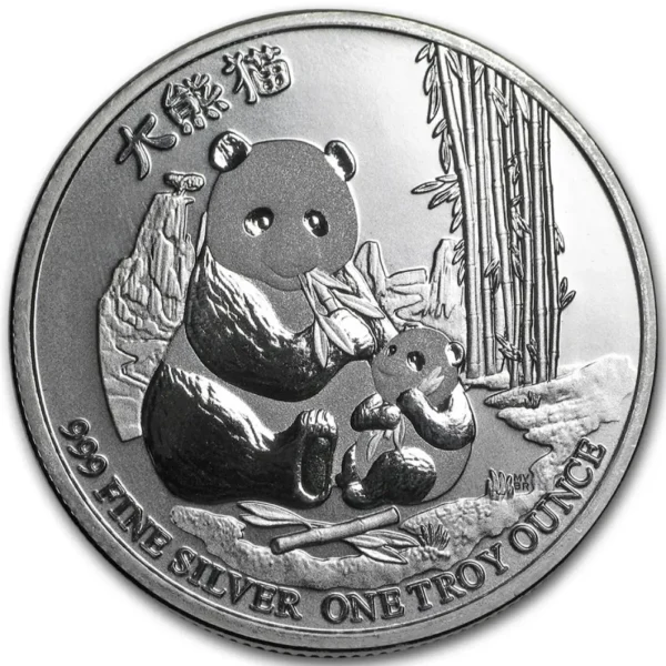 2017 Niue 1 oz Sølv Panda Anmerkning