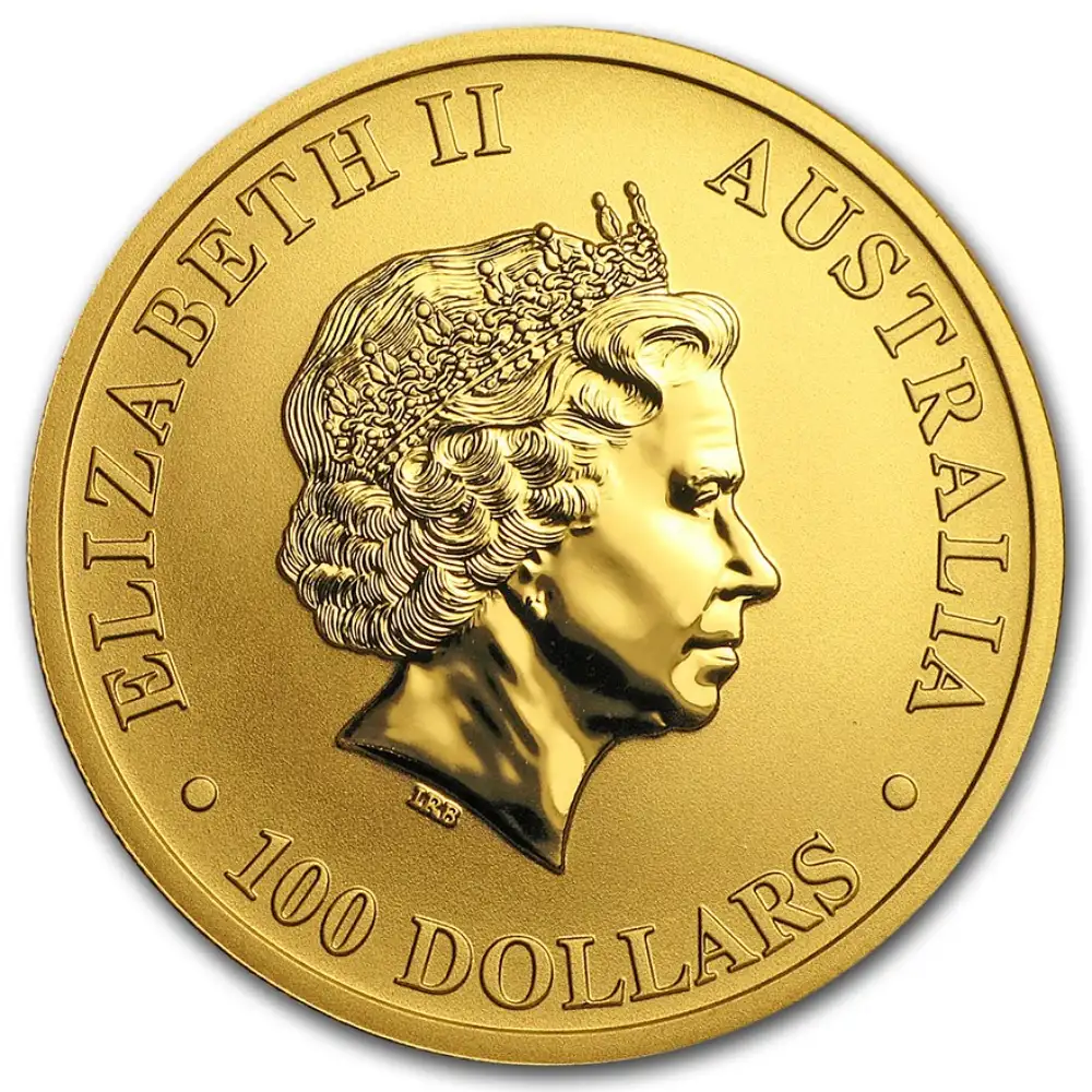 2018 Australia 1 oz Gull Kangaroo Anmerkning M/Kapsel - Bilde 2