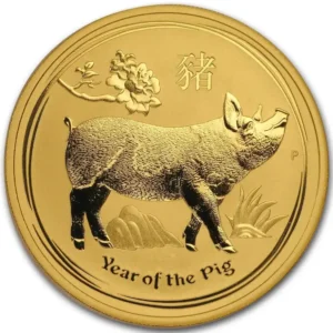 2019 Australia 1 oz Gull Lunar S2 Year of the Dragon NGC MS69