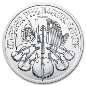 2019 Østerrike 1 oz Sølv Philharmoniker BU