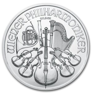 2020 Østerrike 1 oz Sølv Philharmonic Anmerkning