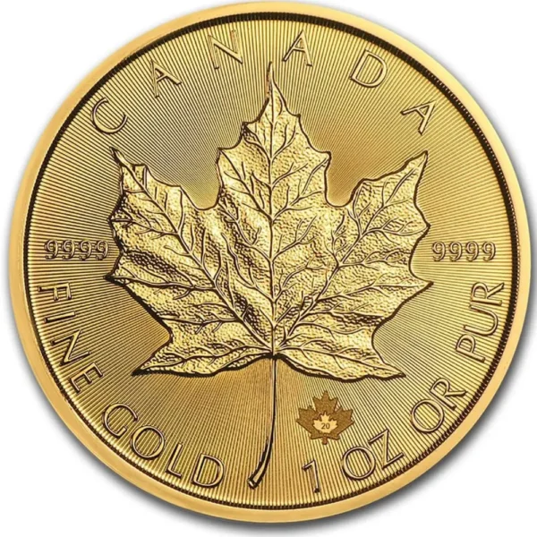 2020 Canada 1 oz Gull Maple Leaf Anmerkning M/Air-tite kapsel