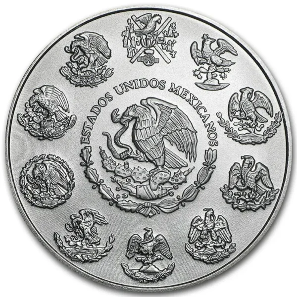2020 Mexico 1 oz Sølv Libertad Anmerkning M/Kapsel - Bilde 2