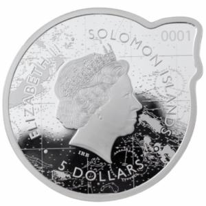 2021 Solomon Islands 2 oz Sølv "Ocean Predators - Polar Bear" Proof