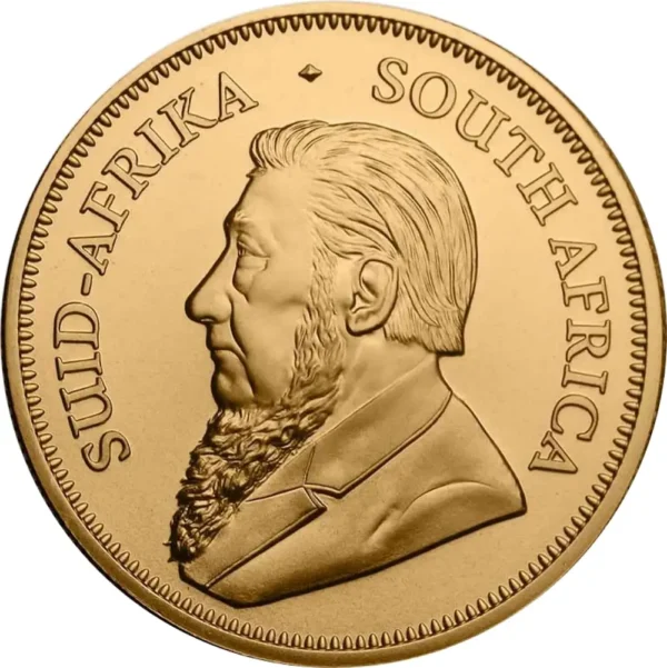 2021 Sør-Afrika 1 oz Gull Krugerrand BU M/Kapsel - Bilde 2