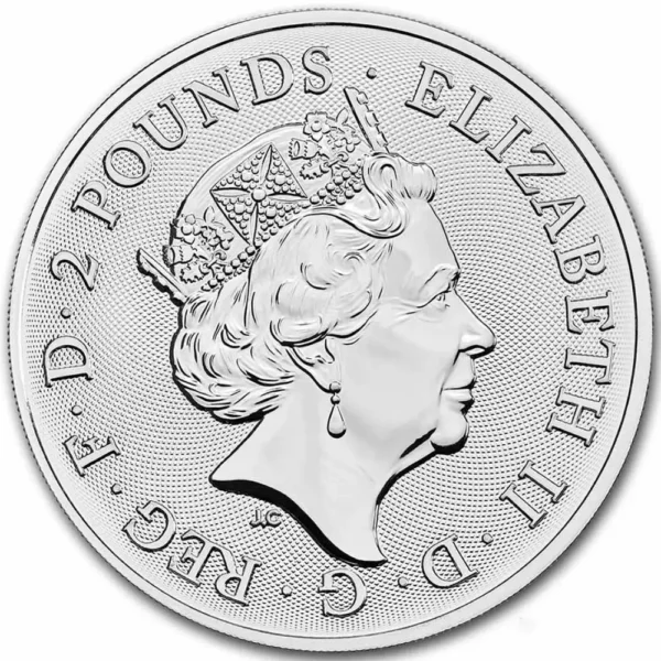 2022 Storbritannia 1 oz Sølv The Royal Arms BU - Bilde 2