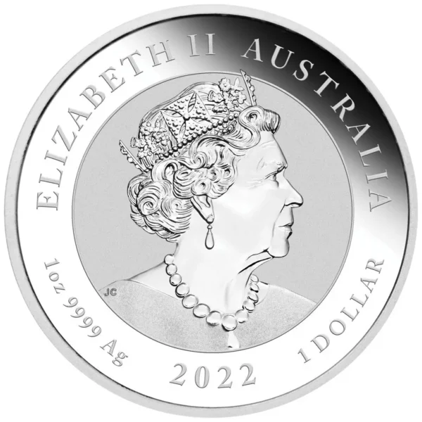 2022 Australia 1 oz Sølv Quokka BU M/Kapsel - Bilde 2