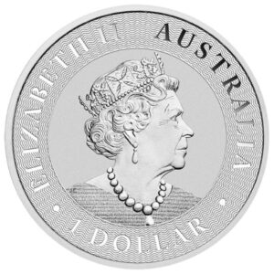 2022 Australia 1 oz Sølv Kangaroo BU
