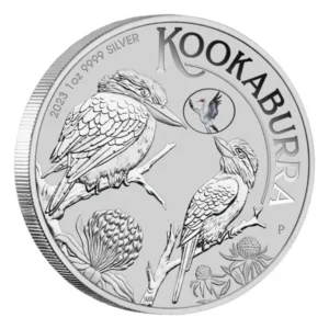 2023 Australia 1 oz Sølv Kookaburra Brolga Privy Brisbane Money Expo BU M/Displaykort