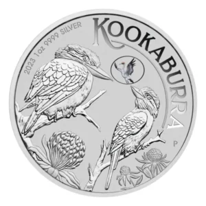 2023 Australia 1 oz Sølv Kookaburra Brolga Privy Brisbane Money Expo BU M/Displaykort
