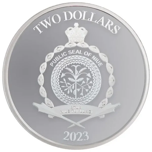 2023 Niue 1 oz Sølv Beavis and Butthead BU - Bilde 2
