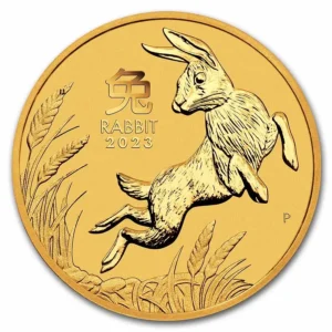 2023 Australia 1 oz Gull Lunar S3 Year of the Rabbit BU M/Kapsel
