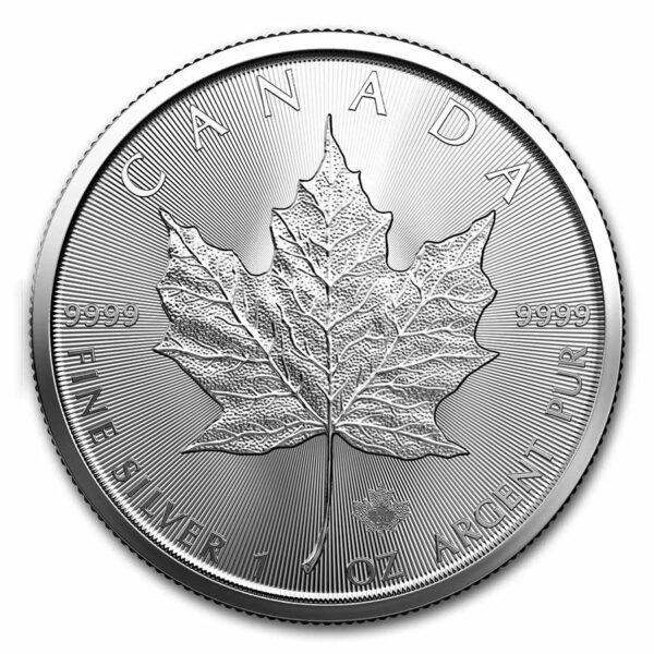 2023 Canada 1 oz Sølv Maple Leaf BU