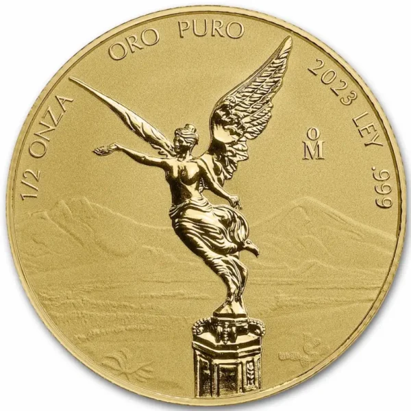 2023 Mexico 1/2 oz Gull Libertad Reverse Proof M/Kapsel
