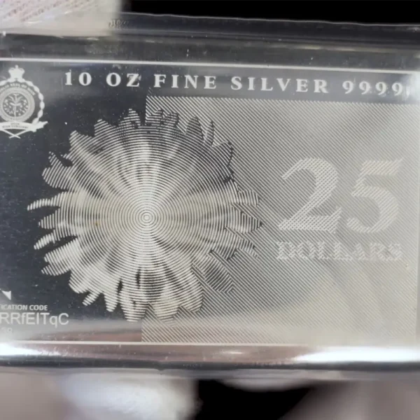 2023 Niue 10 oz Sølvbarre Coinbar BU Forseglet - Bilde 2