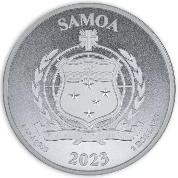 2023 Samoa 1 oz Sølv Fast and Furious BU - Bilde 2