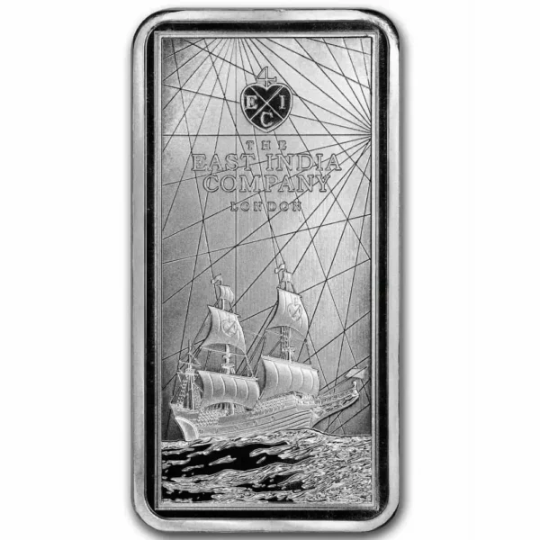 2022 St. Helena 250 Gram Sølvbarre Coinbar BU Forseglet