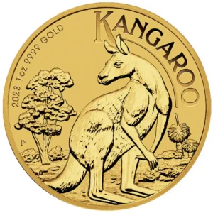 2023 Australia 1 oz Gull Kangaroo BU M/Kapsel