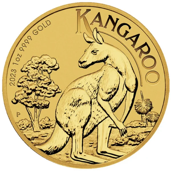 2023 Australia 1 oz Gull Kangaroo BU M/Kapsel