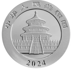 2024 Kina 30 Gram Sølv Panda BU M/Kapsel