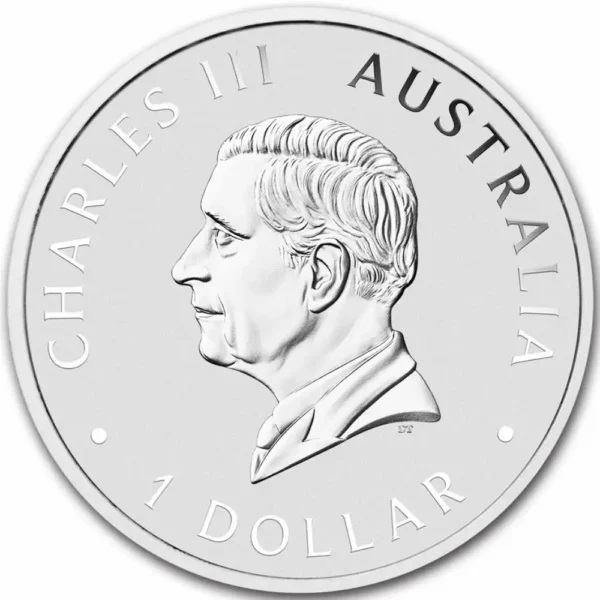 2024 Australia 1 oz Sølv Swan BU M/Kapsel - Bilde 2