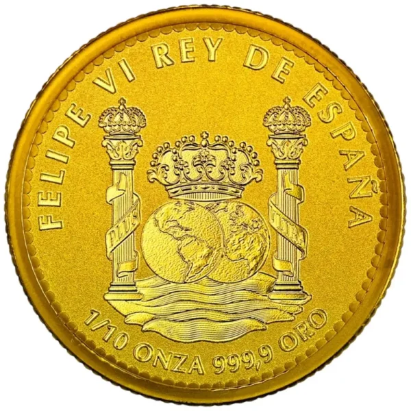 2025 Spania 1/10 oz Gull Imperial Eagle BU M/Kapsel - Bilde 2