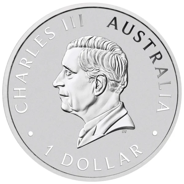 2025 Australia 1 oz Sølv Kookaburra BU ORIGINALRULL (20 oz) - Bilde 3