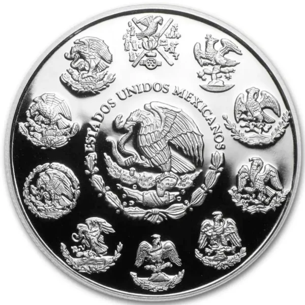 2025 Mexico 2 oz Sølv Libertad Proof M/Kapsel - Bilde 2