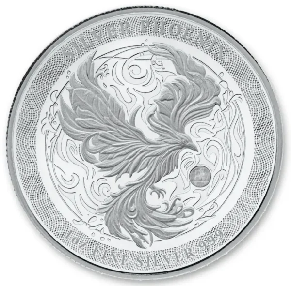 2025 Niue 1 oz Sølv Phoenix BU M/Kapsel