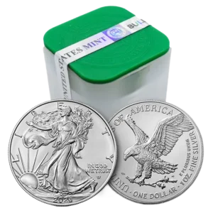 2026 USA 1 oz Sølvmynt American Silver Eagle BU i Tube (20 oz)