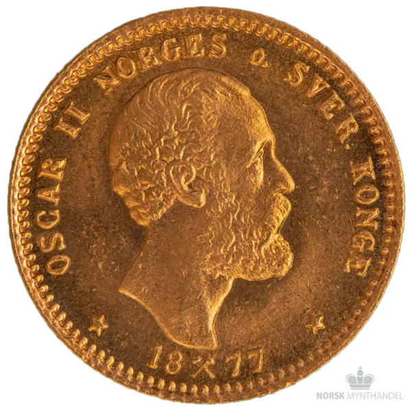 1902 Norge 10 Kroner 4,03 Gram Gull Kv 01 M/Saflip & Garantibevis - Bilde 2