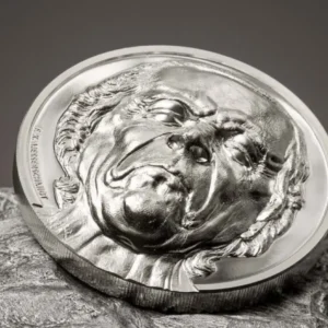 2023 Cook Islands 2 oz Sølv Striking Heads - The Vexed Man UHR Proof M/Etui & COA