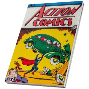 2022 Niue 1 oz Sølv Comix™ - Action Comics #1 Farget Proof M/Etui & COA