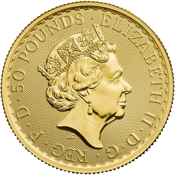 2022 Storbritannia 1/2 oz Gull Britannia BU "Sealed" - Bilde 2