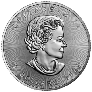 2022 Canada 1 oz Sølv Maple Leaf X-Mas Gnomes Farget BU Spesial Utgave