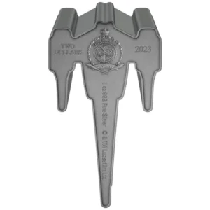 2023 Niue 1 oz Sølv Star Wars™ N-1 Starfighter Proof M/Etui & COA